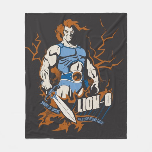 ThunderCats | Lion-O — Elektrisch grafisch Fleece Deken (Voorkant)