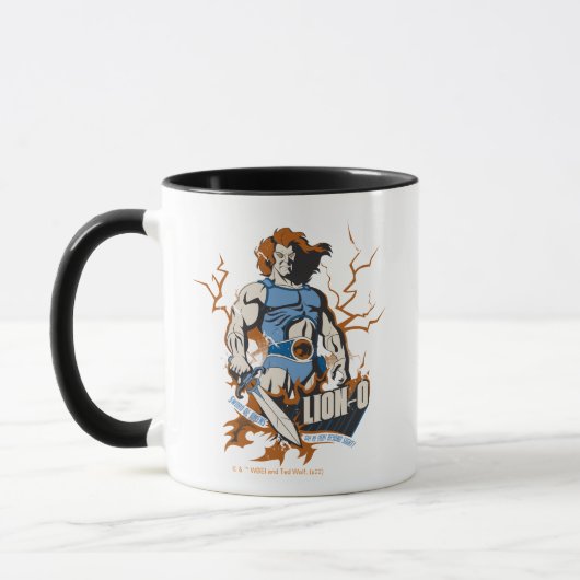 ThunderCats | Lion-O — Elektrisch grafisch Mok (Links)