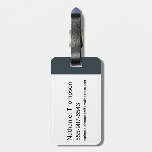 ThunderCats | Lion-O Halfttone Shadow Graphic Bagagelabel (Achterkant verticaal)