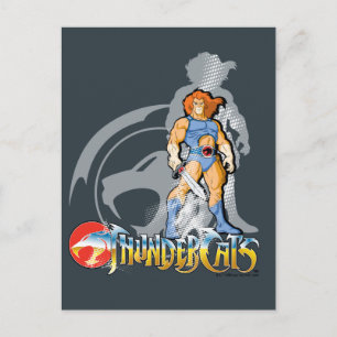 ThunderCats   Lion-O Halfttone Shadow Graphic Briefkaart