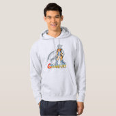 ThunderCats | Lion-O Halfttone Shadow Graphic Hoodie (Voorkant volledig)