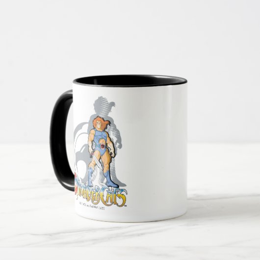 ThunderCats | Lion-O Halfttone Shadow Graphic Mok (Voorkant links)