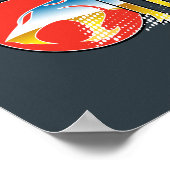 ThunderCats | Lion-O Halfttone Shadow Graphic Poster (Hoek)