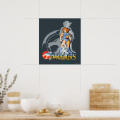 ThunderCats | Lion-O Halfttone Shadow Graphic Poster (Keuken)
