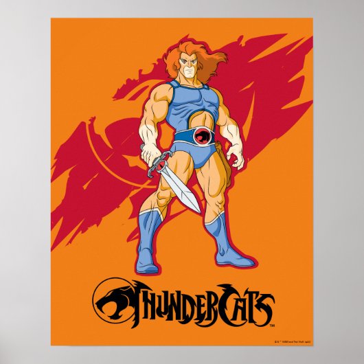 ThunderCats | Lion-O-teken Poster (Voorkant)