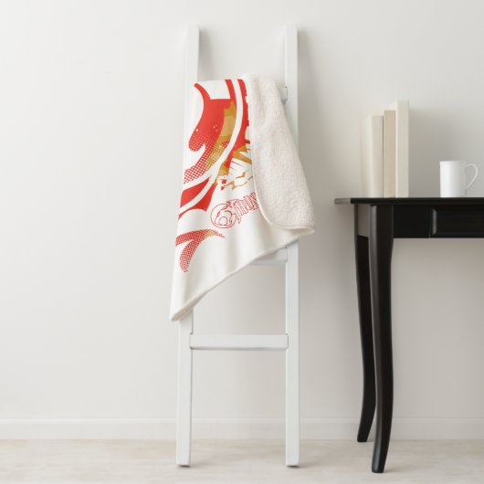 ThunderCats | Logo Graphic Explosive Sherpa Deken (In situ)