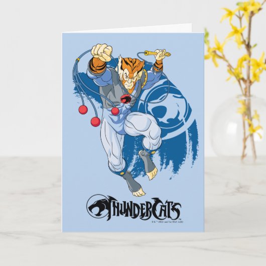 ThunderCats | Tygra Character Graphic Kaart (Gele Bloem)