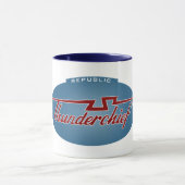 Thunderchief Emblem Coffee Mok (Midden)