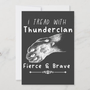 ThunderClan pride-strijders kattenliefhebber Kaart