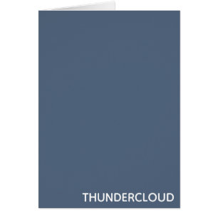 Thundercloud Blauw-grijze kleurennaam
