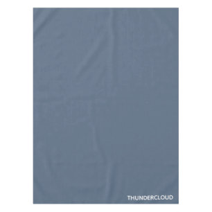 Thundercloud Blauw-grijze kleurennaam Tafelkleed
