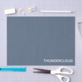 Thundercloud Blauw-grijze kleurennaam Tissuepapier (Craft)
