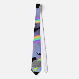 Thundercloud Rainbow Stropdas