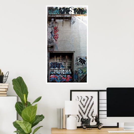 Thunderdome 18,6 x 34,5-inch UV Matte Print (Thuiskantoor)