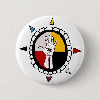 Thunderers Hand Ronde Button 5,7 Cm