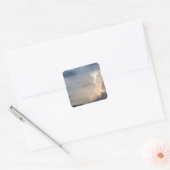 Thunderhead Cloud Heaven Sky Storm Clouds Vierkante Sticker (Envelop)