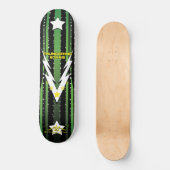 Thundering Stars 1/6 Skateboard (Voorkant)