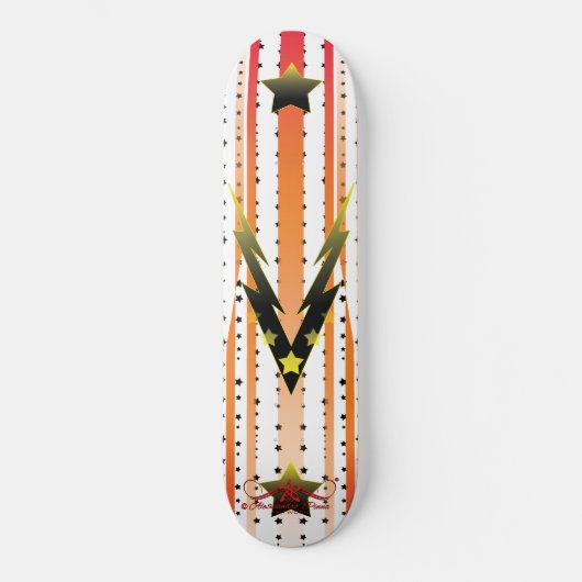 Thundering Stars 3/6 Skateboard (Voorkant)