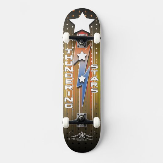 Thundering Stars 6/6 Skateboard (Voorkant)