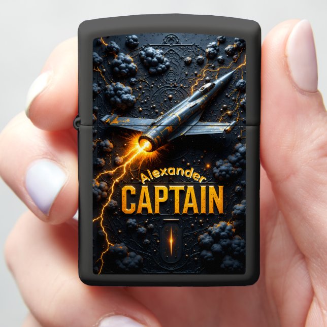 Thunderous Jet's Fiery Night Ascent Gift (In Hand)