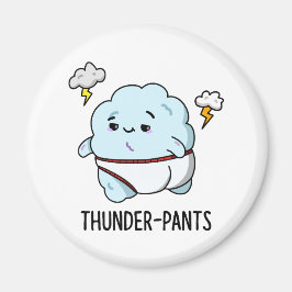 Thunderpants Funny Cloud Underwear Pun Magneet