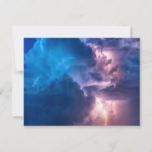Thunderstorm Briefkaart