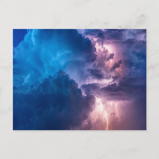 Thunderstorm Briefkaart (Voorkant)