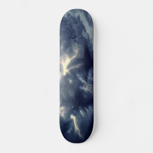 Thunderstorm Lightning Skateboard (Voorkant)
