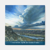 "Thunderstorm" Magnet Magneet (Voorkant)