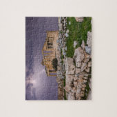 Thunderstorm over Acropolis Athene, Griekenland, E Legpuzzel (Verticaal)