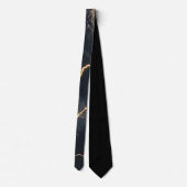 Thunderstorm Tie/Krawatte mit Blitzd Stropdas (Achterkant)