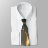 Thunderstorm Tie/Krawatte mit Blitzd Stropdas (Gebonden)