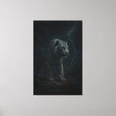 Thunderstrike White Tiger – Stormborn King Canvas Afdruk (Voorkant)