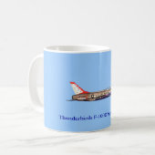Thundervogels F-100 Mok (Voorkant links)