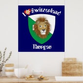 Thurgau Schweiz Suisse Poster (Cuisine)