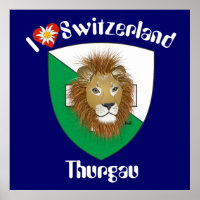 Thurgau Schweiz Suisse Poster