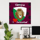 Thurgau Schweiz Suisse Poster (Bureau à domicile)
