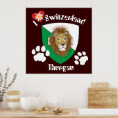 Thurgau Schweiz Suisse Poster (Cuisine)