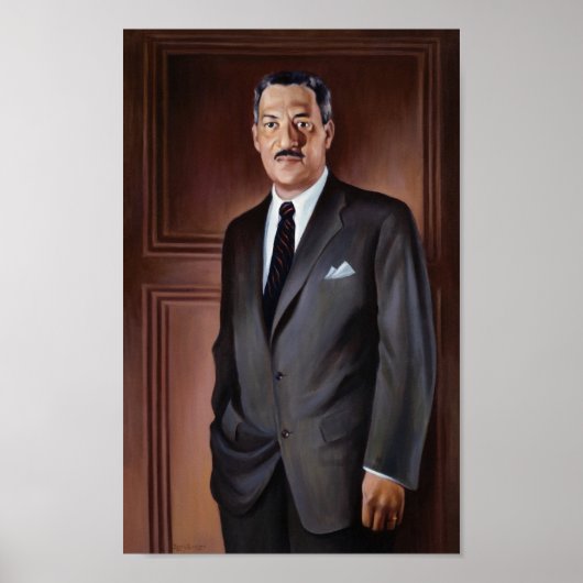 Thurgood Marshall Painting - Betsy Graves Reyneau Poster (Voorkant)