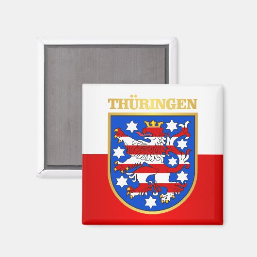 Thuringen (Thuringia) Magneet (Voorkant / Achterkant)
