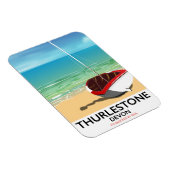 Thurlestone Zuid-Devon reisposter Magneet (Rechterzijde)