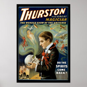 Thurston ~ De grote goochelaar Poster