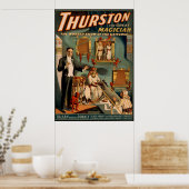 Thurston de grote goochelaar poster (Keuken)