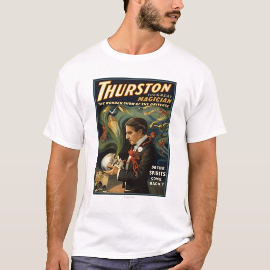 Thurston de Grote Magicische Holding T-shirt (Voorkant)