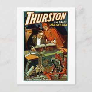 Thurston De Grote Magicus -  Briefkaart