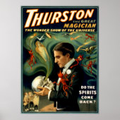 Thurston de Grote Magicus c. 1915 Poster (Voorkant)