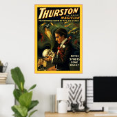 Thurston de Grote Magicus ~ Magicus Poster (Thuiskantoor)