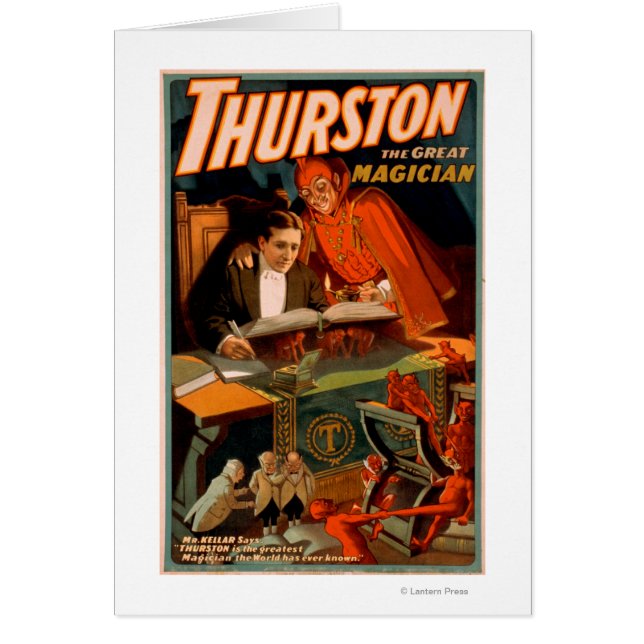 Thurston de Grote Magicus met Devil Magic (Voorkant)