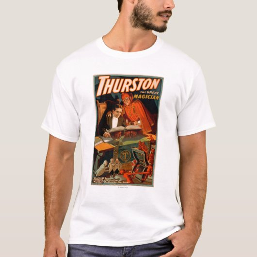 Thurston de Grote Magicus met Devil Magic T-shirt (Voorkant)