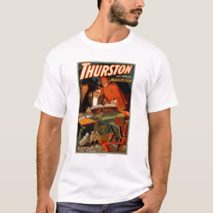 Thurston de Grote Magicus met Devil Magic T-shirt